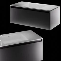 Basic Wash Basin & Wall Mounted Cabinet