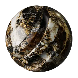 Black Mocha Gold Breccia