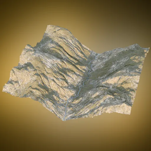 Mountain Valley Terrain Tile