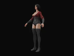 Medieval Fighter Woman