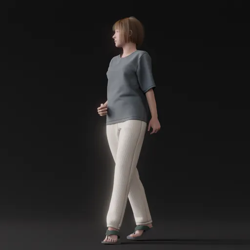 Daily western female human