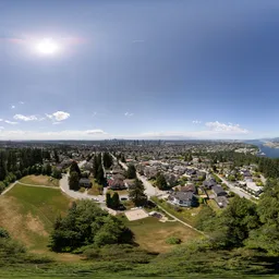 Sunny Day Modern City