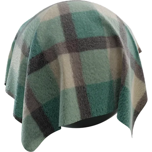 Curly Teddy Checkered