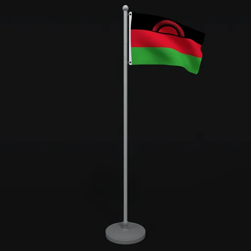 Animated Flag of Malawi
