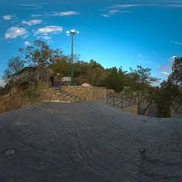 Open Lakeside Platform HDRI