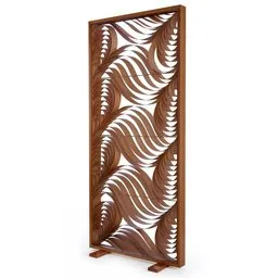 Paisley Partition Privacy Screen