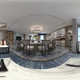 Chinese dining room