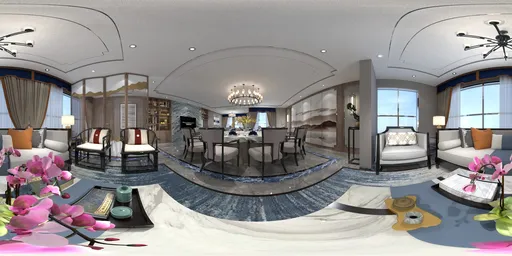 Chinese dining room