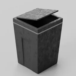 Trash Can Iron Matte