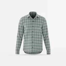 Men's Basic Slim Fit Casual Shirt