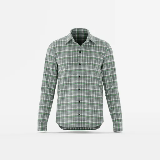 Men's Basic Slim Fit Casual Shirt