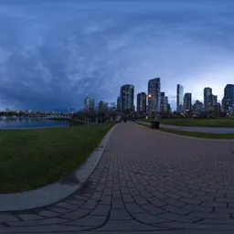 City Night at Twilight