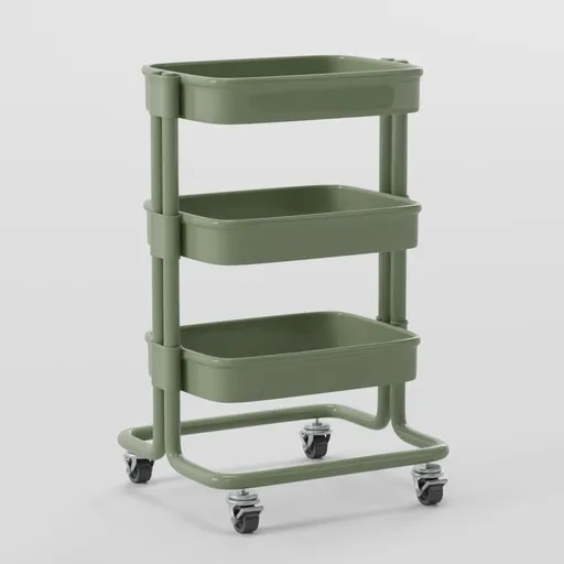 IKEA RÅSKOG Table Trolley green