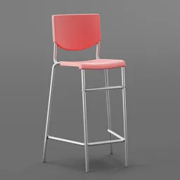 Basic Plastic barstool