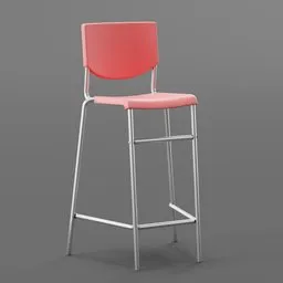 Basic Plastic barstool