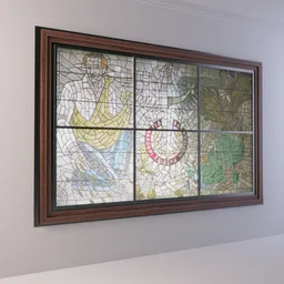 Stained Glass Mosaic Art