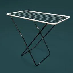 Folding Slim Clothes Drying Rack