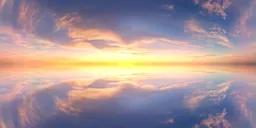 Pure Sky Real Clouds Sunset