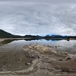Lake Mountain Cloudy Day
