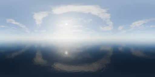 Overcast Sea Sky HDRI