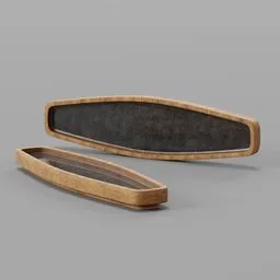 Organic Wooden Tray