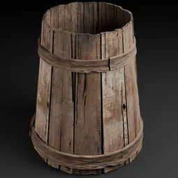 MK-Wooden barrel-013