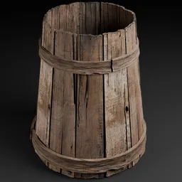 MK-Wooden barrel