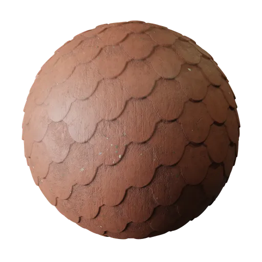 Dirty Flower Roof Tile