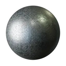 Ornamental Engraved Silver