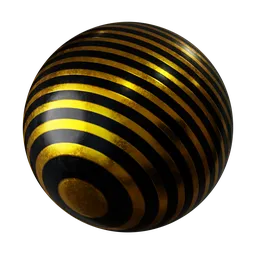 Procedural Caution Stripes