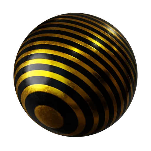 Procedural Caution Stripes