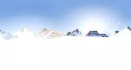 Snowy Mountain Valley