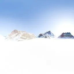 Snowy Mountain Valley