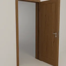 Frame Bathroom door