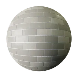Creamy Brick Tile
