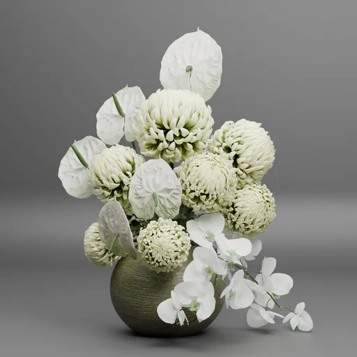 White Flower Decor
