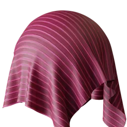 Stripe Pink Velvet