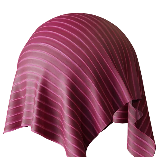 Stripe Pink Velvet