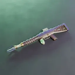 Alien Sci Fi Rifle Gun