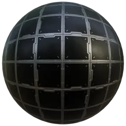 Sci-Fi Tech Grid Panels