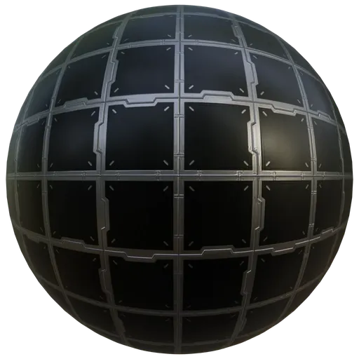 Sci-Fi Tech Grid Panels