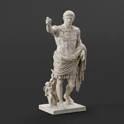 statue of Augustus prima porta