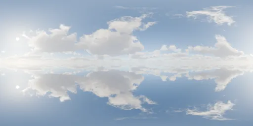 Blue Cloudy Sky