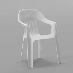 Worn Plastic Chair