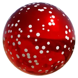 Spotty Christmas Ornament
