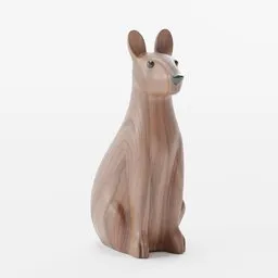 Wooden Animal Sculpture