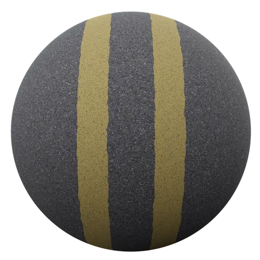 Procedural Asphalt Road