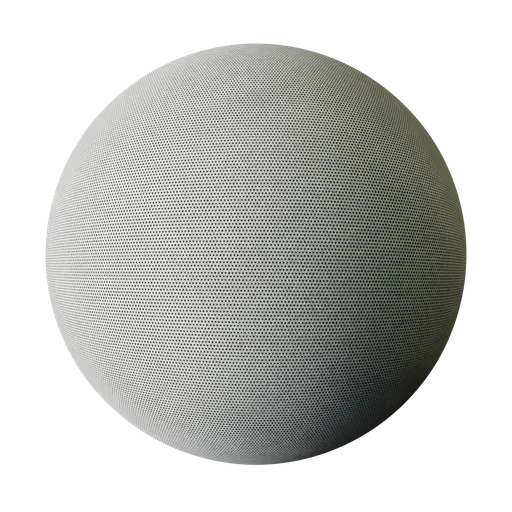 Perforated White Alcantara