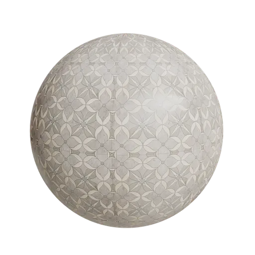 Gray and White tile