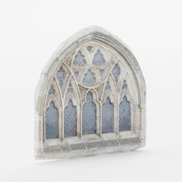 Church Window Stone Photo-Scan